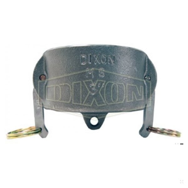 Dixon Type DC Cam and Groove Dust Cap, 4 in, Malleable Iron 400-DC-MI - main